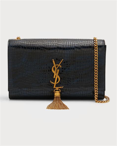 ysl kate tassel size|KATE SMALL TASSEL IN CROCODIL.